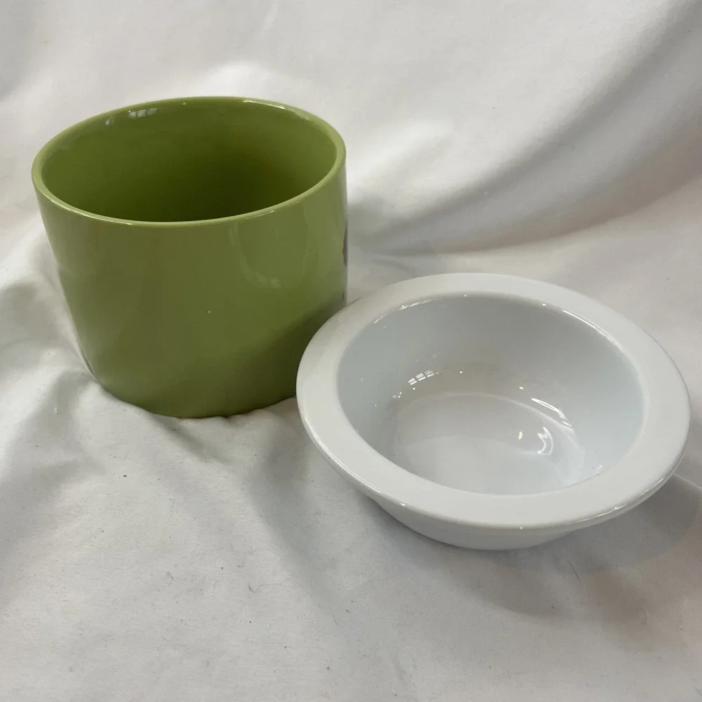 Happy Hearts Dip Chiller Ceramic Ice Bucket Abbey Press Woman Of‎ Faith